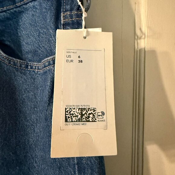 H&M - Ava Ultra High Rise Wide Leg Jeans NWT - Picture 9 of 9